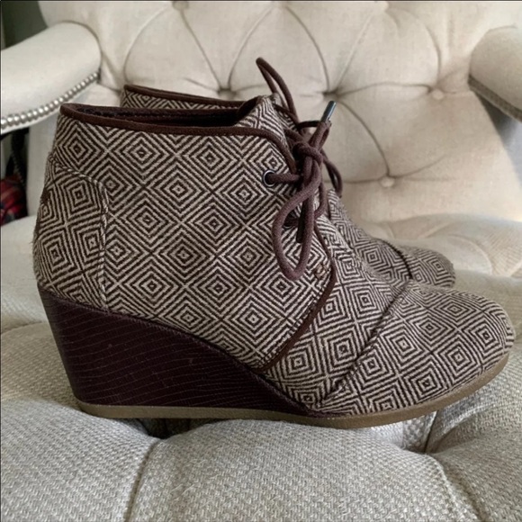 Toms wedge bootie - Picture 3 of 6
